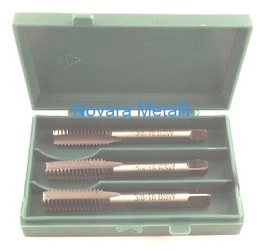 KS Tools 331.0200 – Set Di Maschi A Mano In HSS M20X2.5, 3 Pezzi, Per Filettatura Professionale Su Metallo
