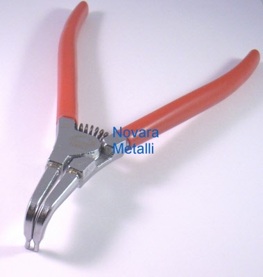 BGS 447-1 | Pinza Per Anelli Seeger | Piegata | Per Seeger Esterni | 175 Mm - Foto 11