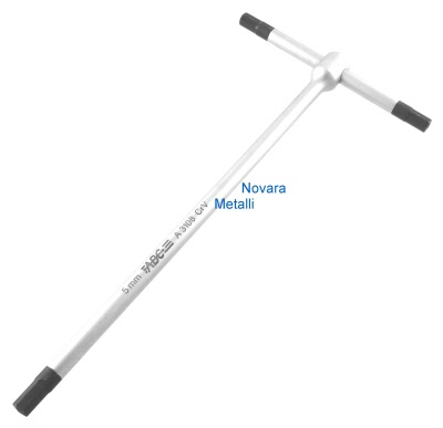 IceToolz Chiave A Raggi 5,5 Mm Per Bici, Testa Esagonale, Unisex, Colore Grigio