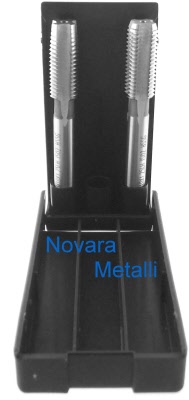 Set Maschio E Matrice M8 X 1.25mm Mano Sinistra In Acciaio HSS Per Filettatura Metallica - Foto 2